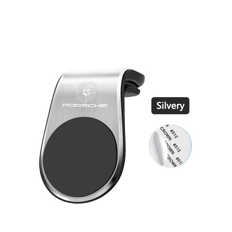 hbcr1 Magnetic Car Phone Holder GPS Support Bracket Auto Cell Phone Mount For Porsche 918 911 Taycan Panamera Cayenne Boxster stickers