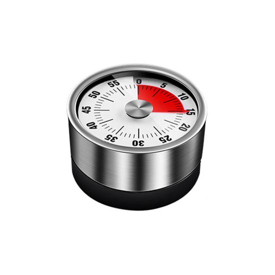 Stainless Steel Kitchen Timer Ultra-Precise Timing Ergonomic Button Design Magnetic Timer LED