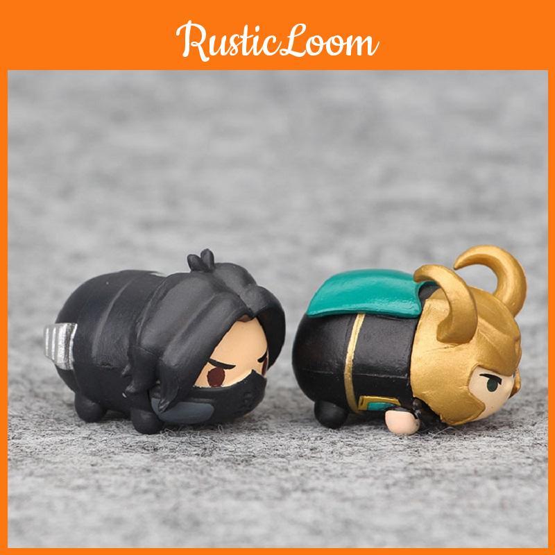 The Avengers Tsum Stack Vinyl Figures 8 Piece Set For Balancing And Stacking Fun