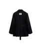 Mmam Side Pleated Strap Blazer