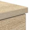 Desk in Sonoma Oak Finish 86 x 49 x 76 cm Engineered Wood