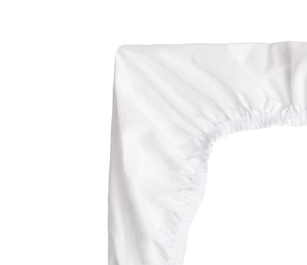 Waterproof Sheet for Stroller Jersey White 35X75