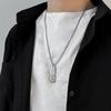 Titanium Steel Niche Design Fade Free Fashion Jewelry Sweater Chain Ins Style Necklace Men Necklace