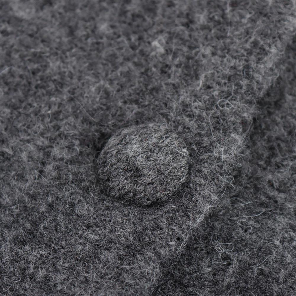 Женский короткий вязаный кардиган на весну 2025 года с круглым вырезом и длинными рукавами