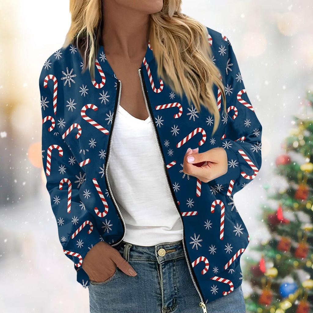 Женская куртка с длинным рукавом, легкая, на молнии, укороченная, с цветочным принтом, верхняя одежда, повседневная, стеганая куртка с карманами