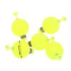 5 Pcs Snap-On Ball Fishing Bobber Floats Weighted Bobbers EVA Foam Corks For Crappie Bluegill Panfish Catfish