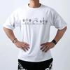 Fitness Weightlifting Pattern Men T-shirts Print Cotton T Shirt Funny Tops Tee Summer Casual Korean Street Man Clothing#Color(1)