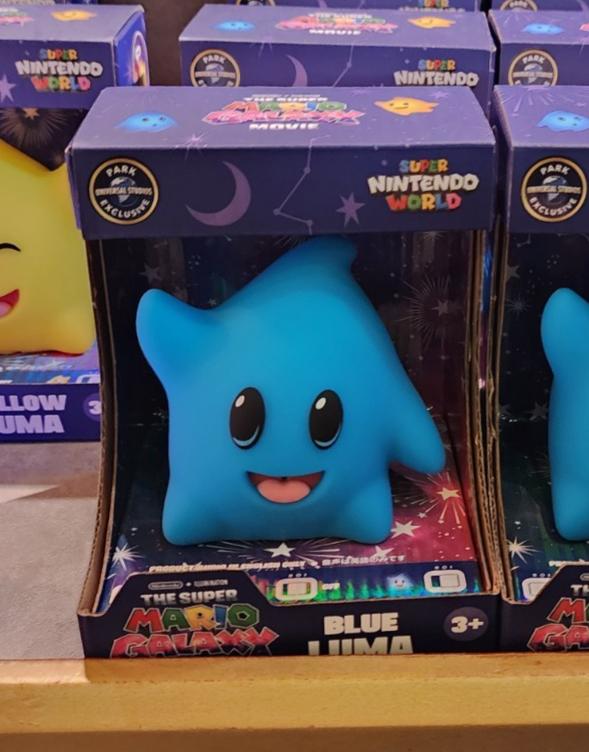 USJ Синяя фигурка Luma на плечо Эксклюзив Super Nintendo World Япония