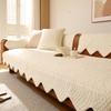 Sofa Cushion Cotton All-season Universal Fabric Non-slip Cream Wind Special-shaped Leather Sofa Cover Seat Cushion