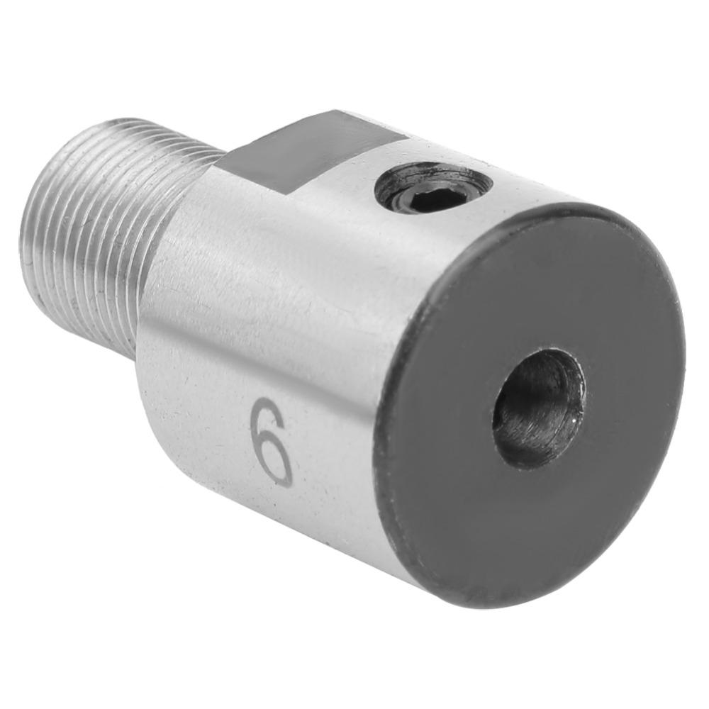 Шатун для резьбового патрона M14x1 из углеродистой стали, диаметр вала 12 мм / 6 мм, детали для мини-токарного станка.