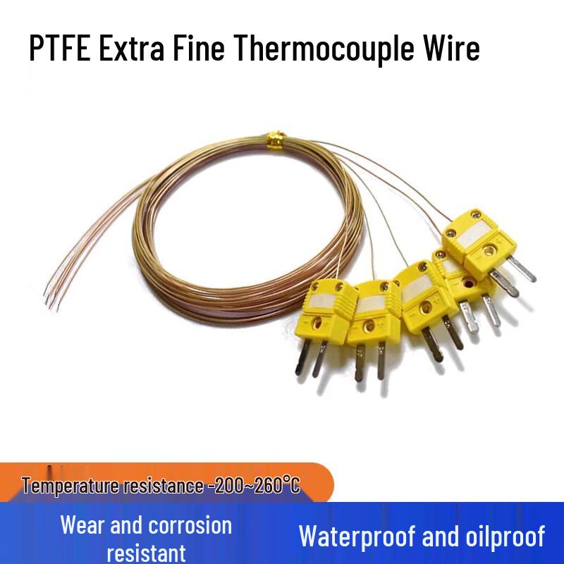 Teflon Thermocouple Temperature Sensor Cable