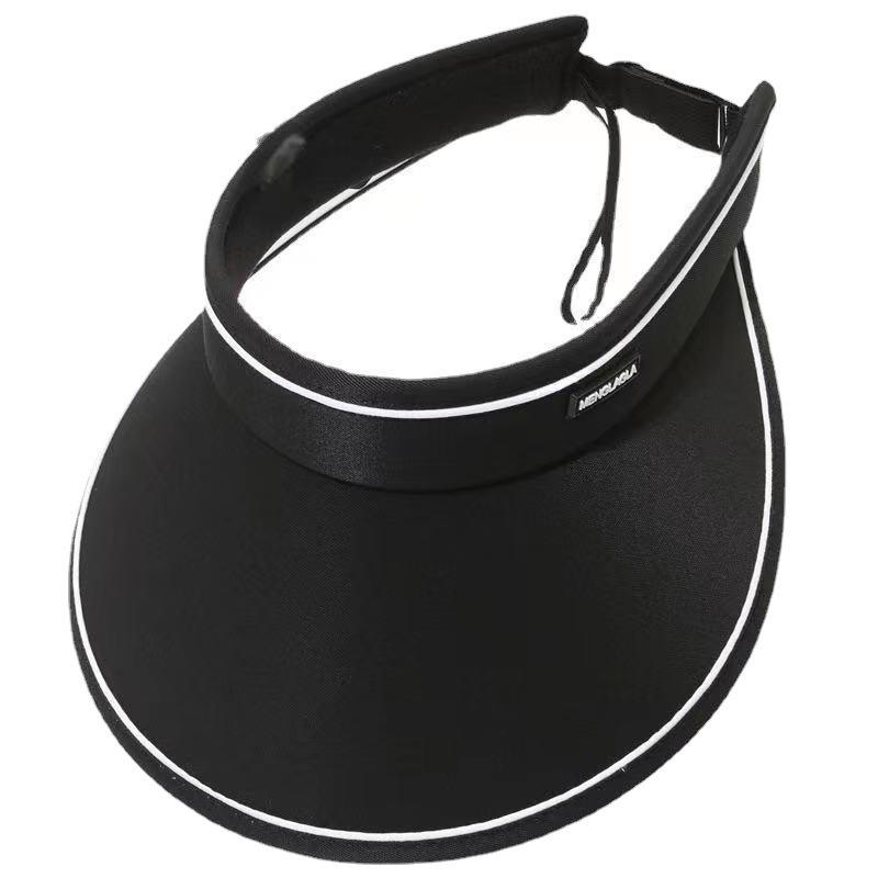 Summer New Women's Sunscreen Visor, Cycling Outdoor Travel, Face Cover, Sun Hat, Fashion Headband, Empty Top Hat
