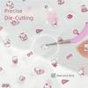 24Pcs/Set Self Adhesive Nail Sticker Soft Embossed Cartoon Stickers  for Nail Art Decoration