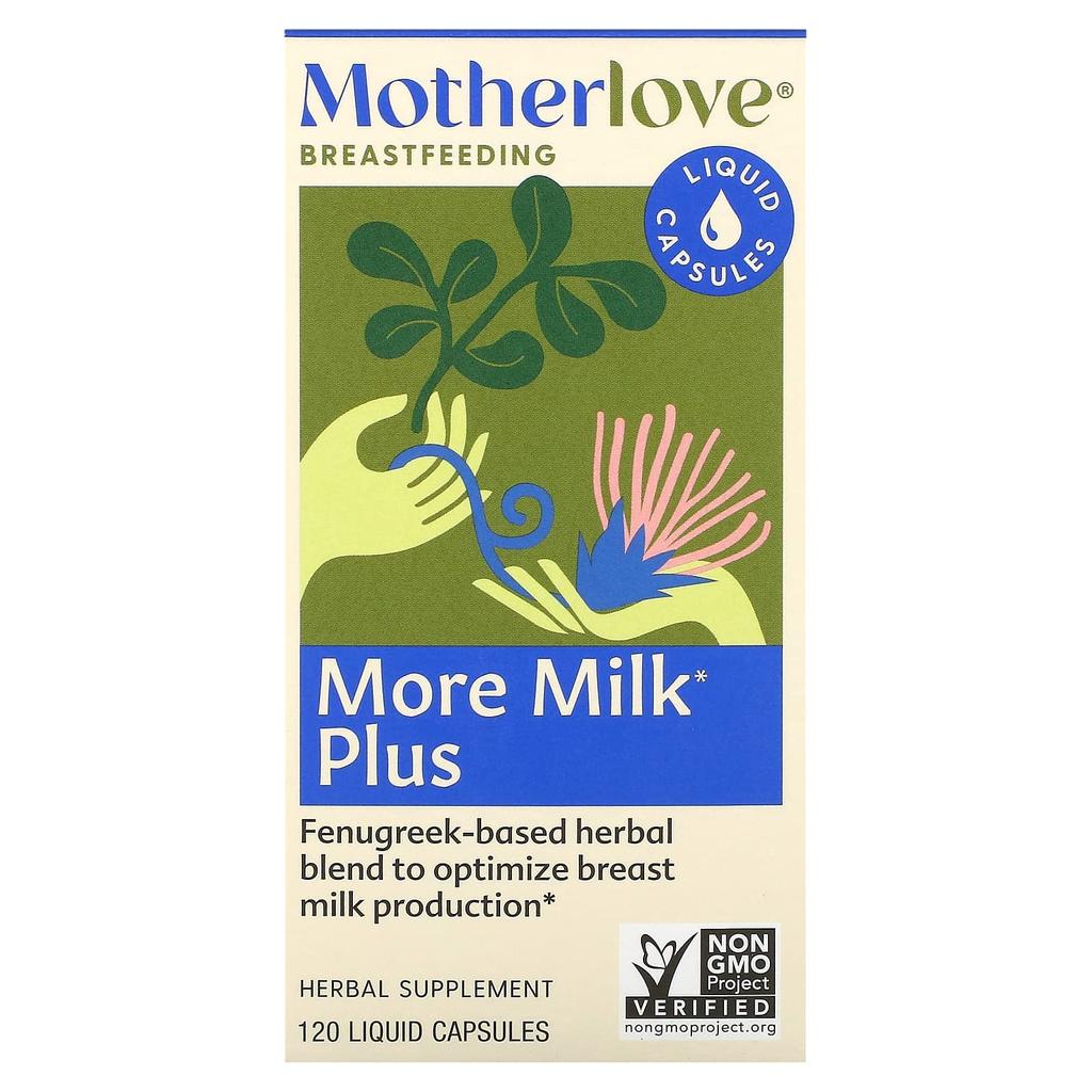 For Breastfeeding Mothers, More Milk Plus, 120 Liquid Capsules