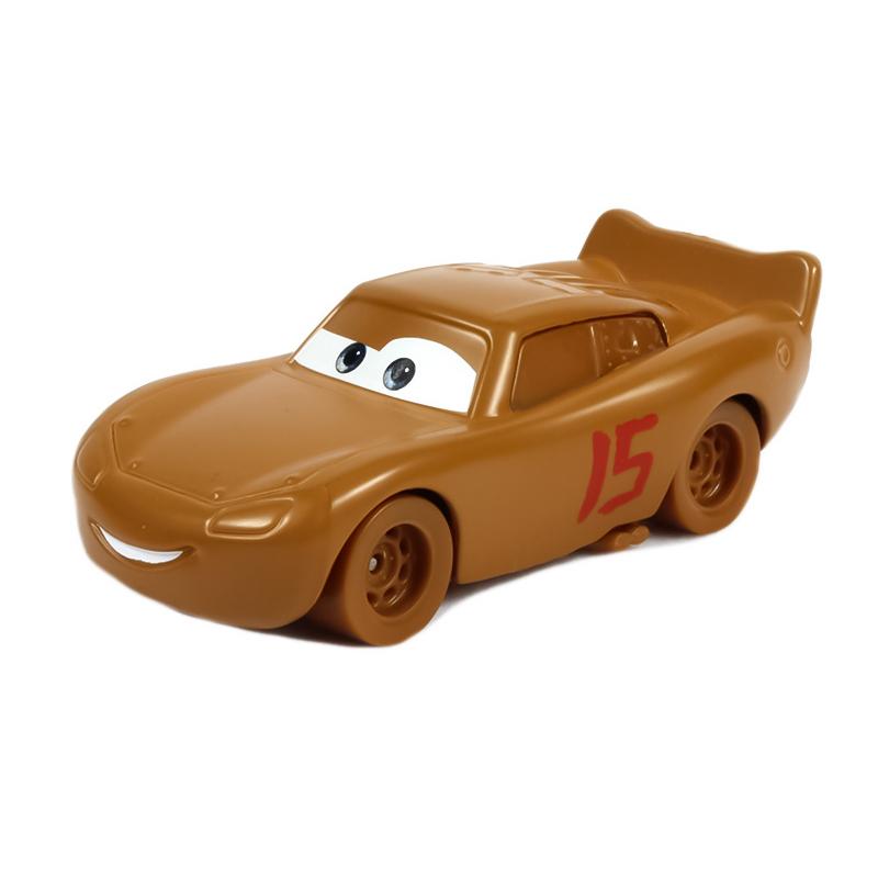 Игрушки из мультфильма Тачки Pixar Подарки 95 Молния Маквин Модель Игрушечная машинка 1:55 Литье под давлением из металла Детские подарки Аниме Фигурка Гоночная машина Игрушки