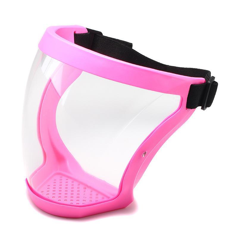 Защитная маска Прозрачная защита для лица Маска для лица Защитная маска для улицы Защитная маска для головы Крышка для работы Защита от брызг