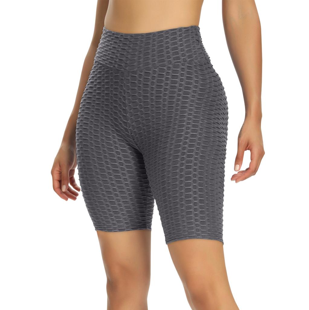 Women's Sexy Capris, Yoga, Fitness, Peaches,buttocks, Bubble Sports Leggings, No Pockets