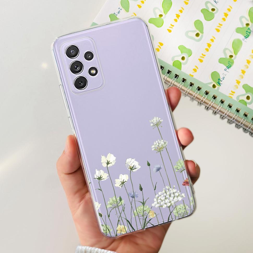 For Samsung Galaxy A53 5G Case Soft Silicone TPU Back Cover For Samsung A53 SM-A536B/DS Case 6.5" Phone Cover Shockproof Bumper