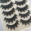 5 Pairs Fashion Makeup Thicker Longer Black False Eyelashes Fake Eye Lashes Natural Cross