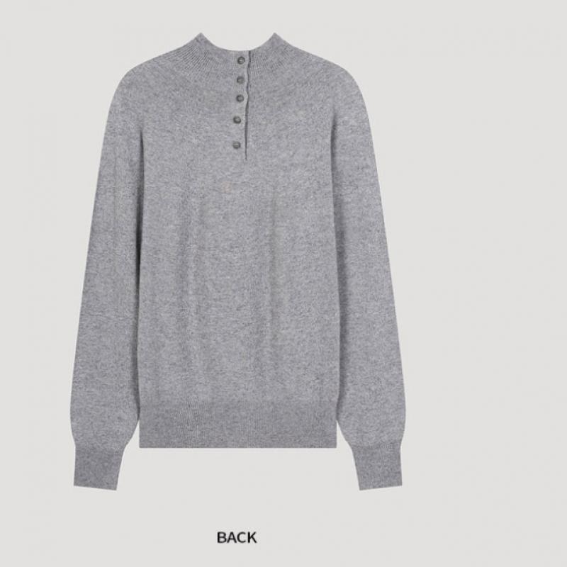 Она S miSS Пуловер трикотажный на пуговицах с воротником-стойкой SSkpoo41060 Mg