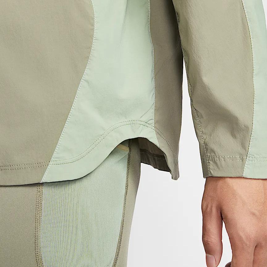 Nike Мужская куртка Dri FIT ADV Светло-зеленый хаки/Зеленый горизонт/Черный HJ5080-320