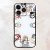 Аниме K-Kattie N-Noriko Черный чехол для телефона для iPhone 17 16 15 14 13 12 13 12 11 Pro Max Plus XS XR Силиконовая мягкая задняя крышка