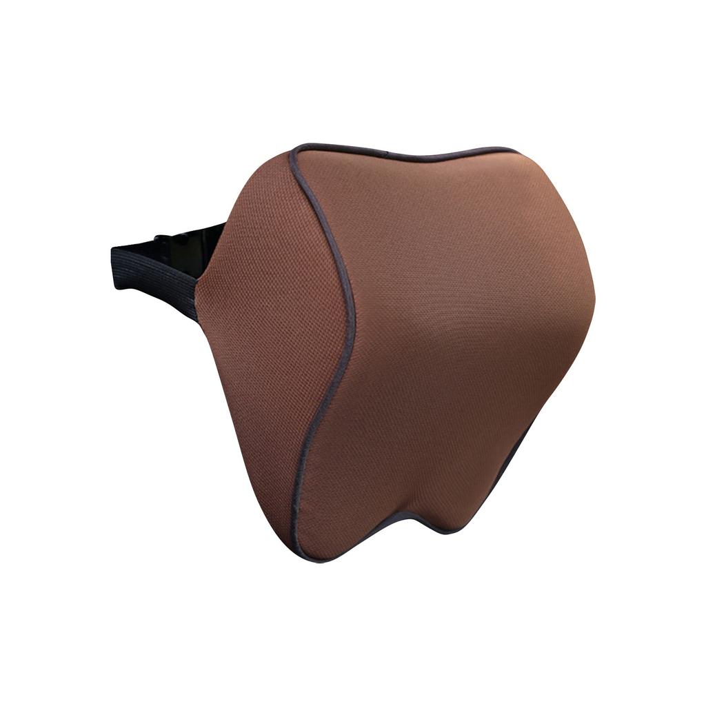 Подушка для шеи автомобиля, мягкая подушка для подголовника автомобиля для вождения с регулируемым ремнем, подушка для шеи из пены с эффектом памяти