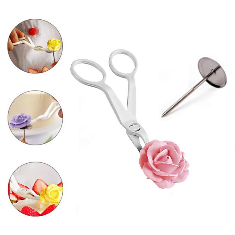 Набор из 7 насадок для украшения лепестков роз из нержавеющей стали с инструментами