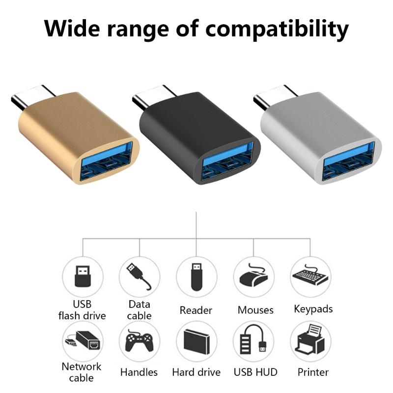 Адаптеры USBC к USB, Адаптеры USBC, Адаптеры TypeC папа к USB3.0 мама, OTG USB-адаптеры к USBC для телефона ПК