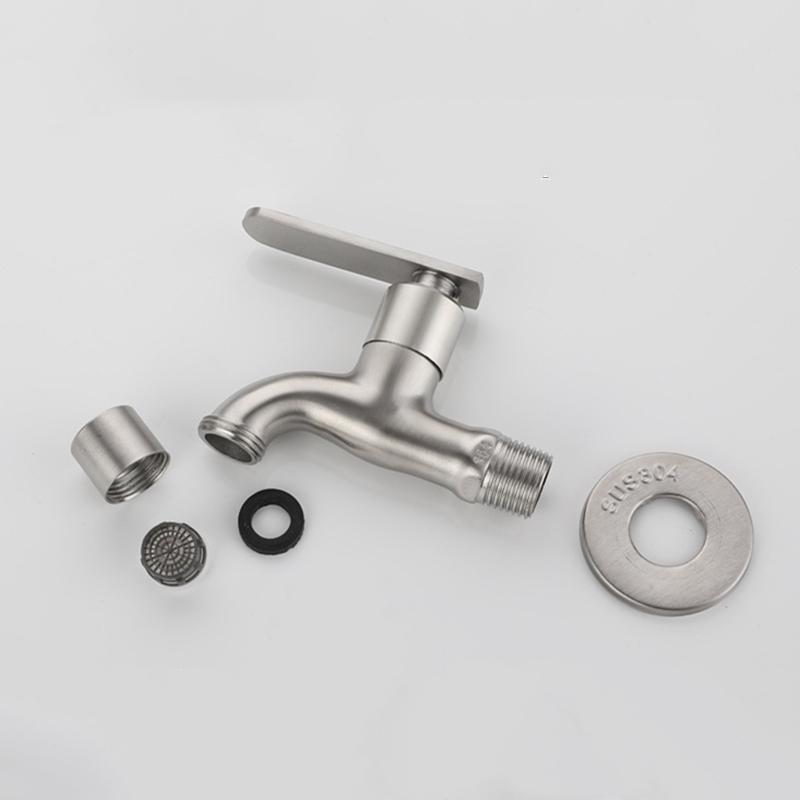 1 шт. 304 нержавеющая сталь кран для стиральной машины антифриз и взрывозащищенный одинарный холодный шваброй бассейн быстро открывающийся кран G1/2'