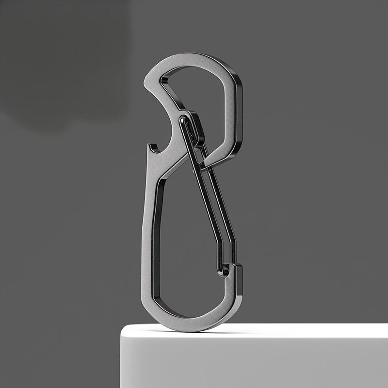 Stainless Steel Outdoor Hanging Buckle Strong and Durable Key Chain Quick Hanging Key Chain Ring Hook Bottle Opener