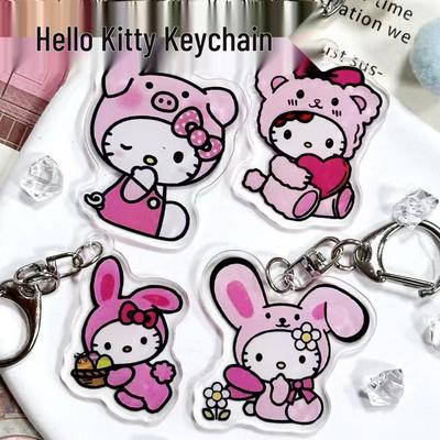 Мультяшный брелок-подвеска Hello Kitty в японском стиле для пар
