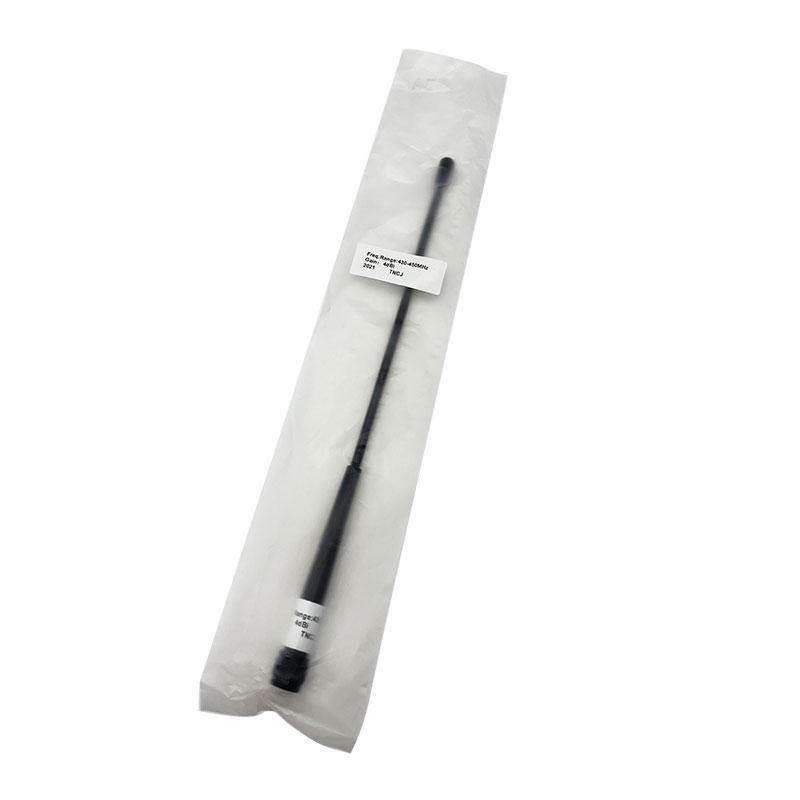 Black 430-450MHZ TNC 4dBi 29cm Whip Antenna Communication Collect Single GPS/GNSS Antenna