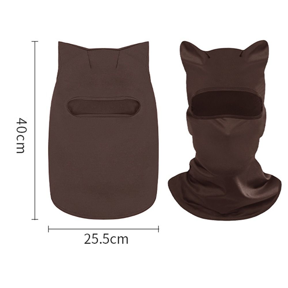 Fashion Quick Dry Balaclava Face Mask Ice Silk Sun Protection Full Face Mask Breathable Motorcycle Mask Riding Cycling