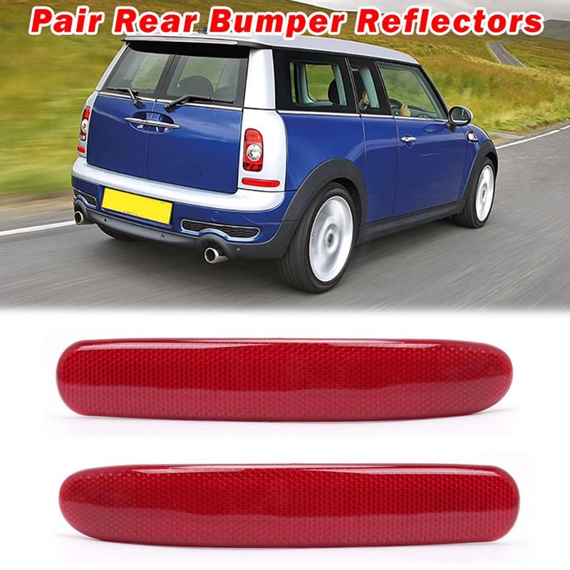 Красный отражатель заднего бампера для Mini Cooper Clubman R55 2008-2014