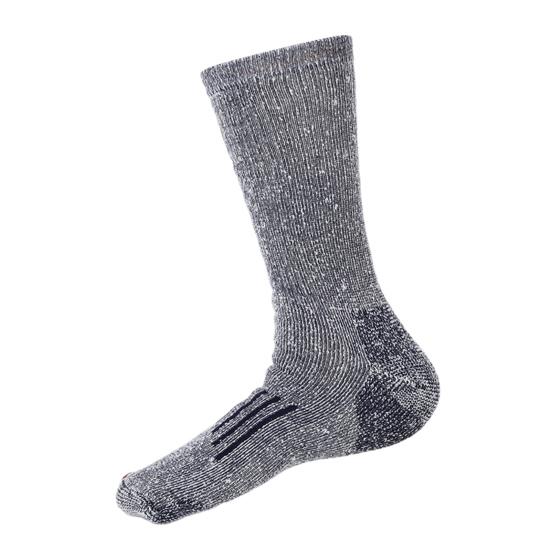 1 пара зимних носков унисекс, шерстяные носки с высоким голенищем для походов, спорта, машинная стирка, сохраняющие тепло, нескользящие, повседневные чулки