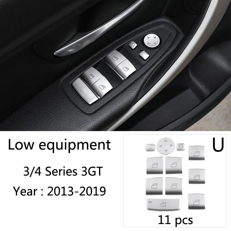 ABS Carbon Fiber Center Console Lid Armrest Box Trim Protective Cover For BMW 3 4Series3GT F30 F31 F34 F36 320i Car Accessories