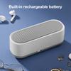 Ultrasonic Glasses Cleaner Professional High Frequency Jewelry Cleaner Machine Battery Powered Rings Jewelry Dentures Eyeglasses Cleaning Tools