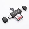 Portable High Speed Micro USB SD TF OTG Card Reader for Mobile Phone Laptop