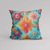 Роскошный Декоративный Чехол для Подушки для Дома Офисный Чехол для Подушки для Дивана Маленький Свежий Мультяшный Цветочный Принт Наволочка