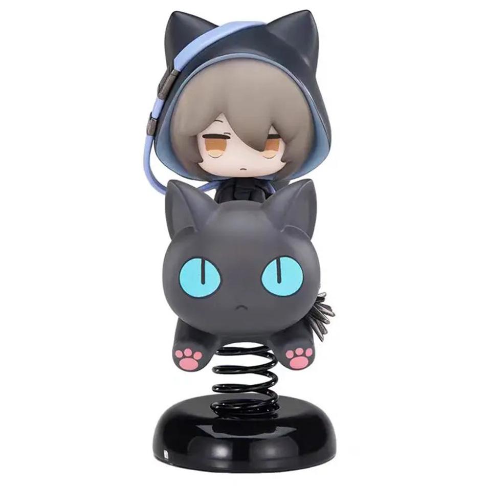 Original APEX-TOYS Arknights Happy Shake Phantom Q-version Wobbler 10CM PVC Anime Figure Collectible Toy for Boys Gift