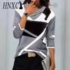 Women's Fashion Casual Autumn Winter Long Sleeve V-Neck Blouses & Shirts