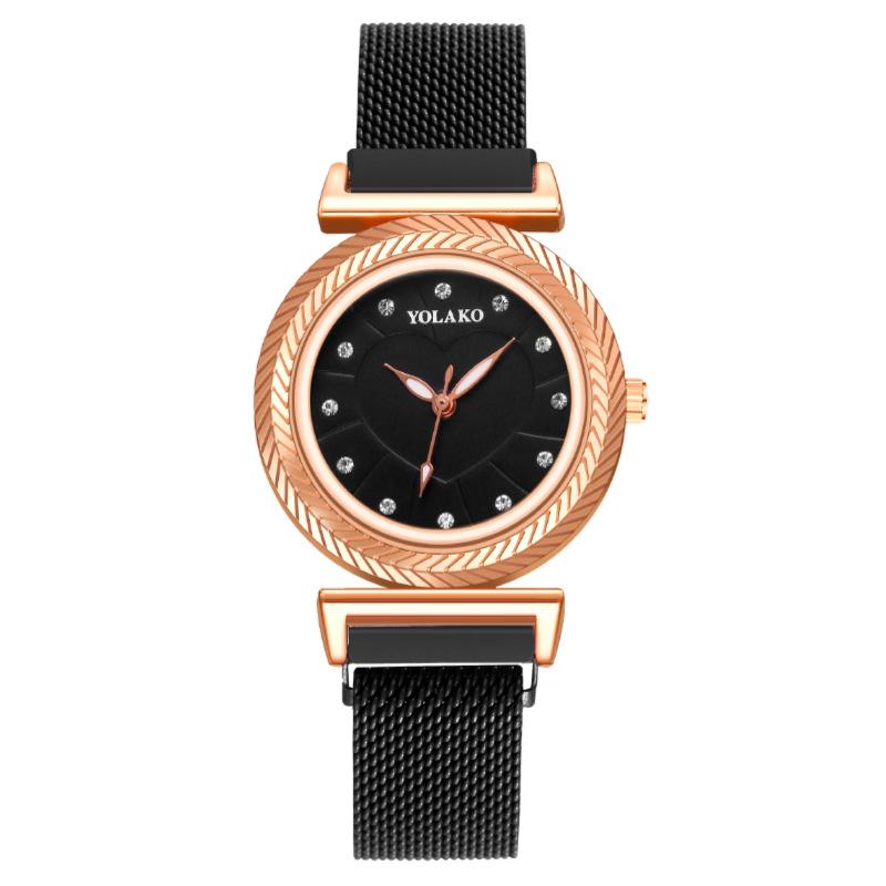 Обработка на заказ бриллиантовая инкрустация женские часы женские часы Milan с железным магнитом кварцевые часы магнит