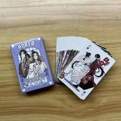 Cantao Anime Heaven Officials Blessing Косплей Настольная игра Карты в твердом переплете Коллекция игрушек для покера