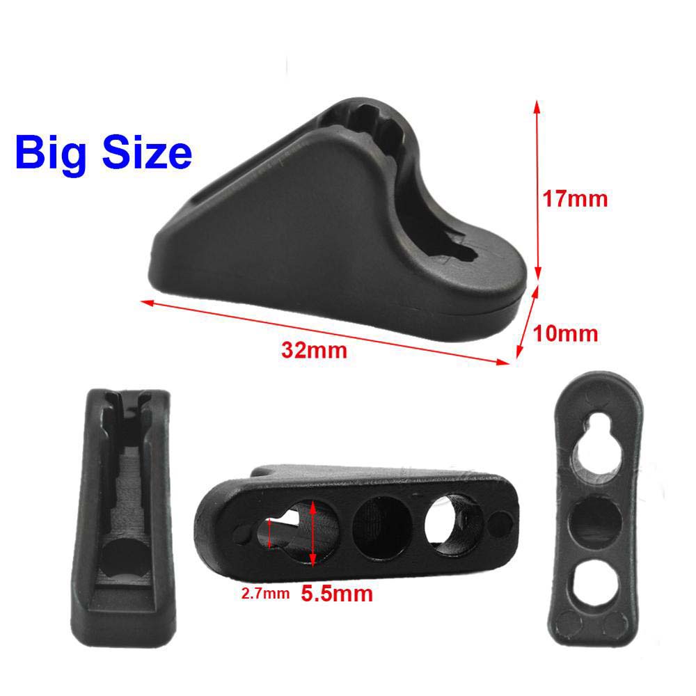Hook Buckles Plastic Triangle adjustment buckle Tent Accessories Pull Rope Buckle Wind Rope Buckle