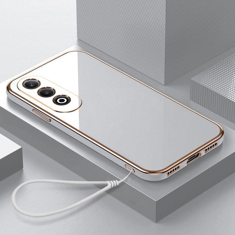 Для OPPO K12 Чехол OPPO K12 Чехол для телефона Роскошный квадратный чехол с защитой от ударов из силикона