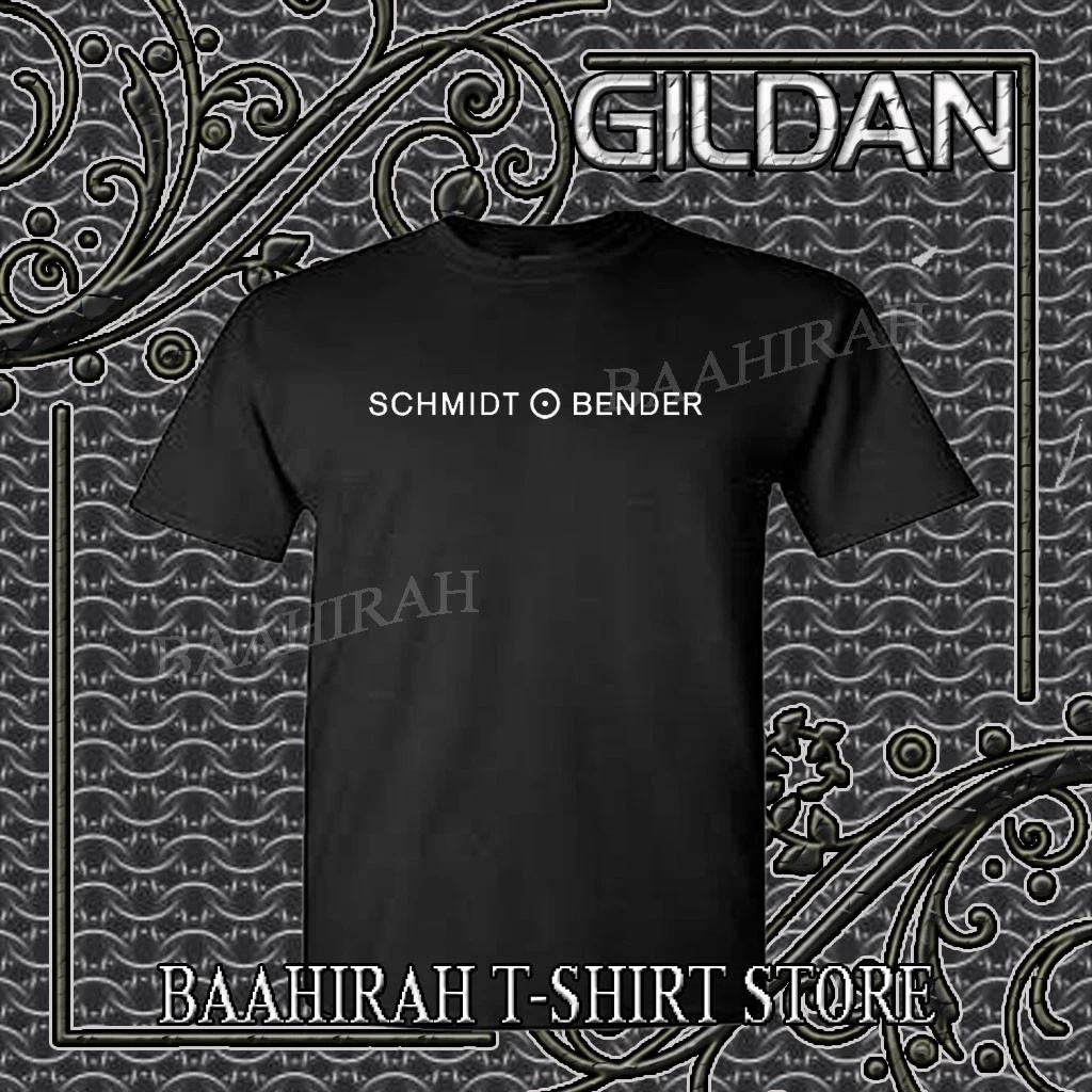 Новая футболка с логотипом Schmidt Bender, американская, смешная, размеры от S до 5XL