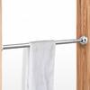 Useful Wardrobe Rod Detachable Non-slip Stainless Steel Adjustable Length Closet Bar for Bedroom