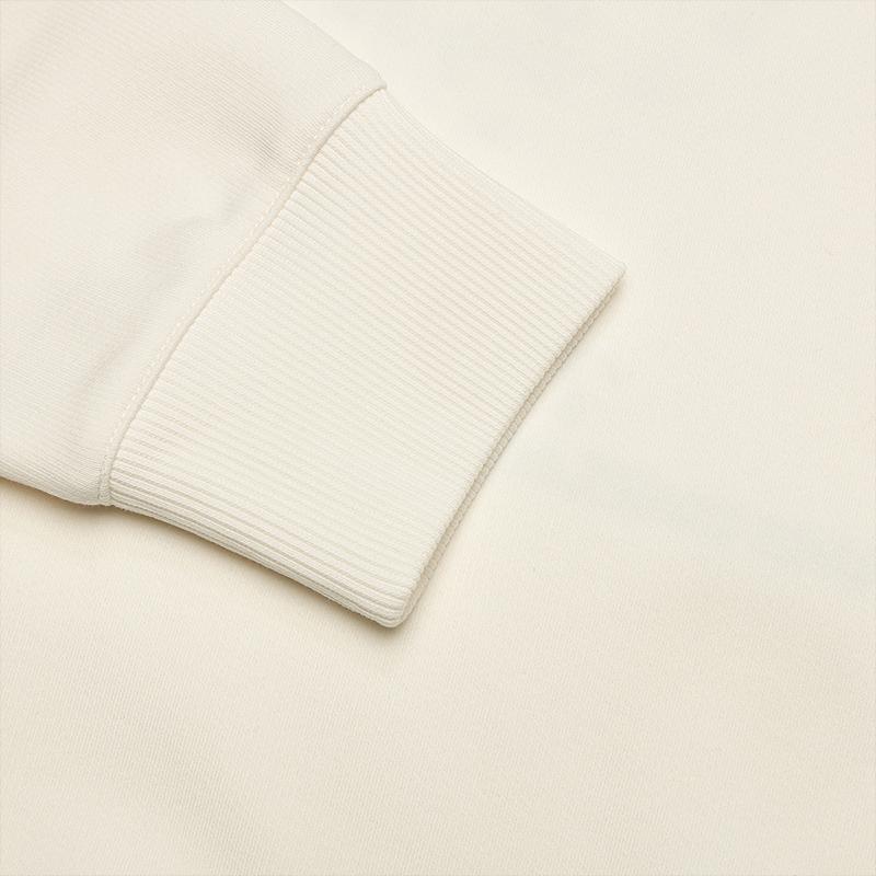 Fila Универсальный модный трикотажный пуловер с круглым вырезом Женский свитшот Светло-бежевый F11W518209FIV