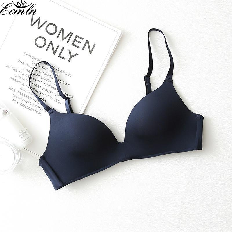 Женский бюстгальтер Push Up Поддерживающие бюстгальтеры Бесшовные бюстгальтеры на косточках с глубоким вырезом Мягкие удобные Inbarely Bras